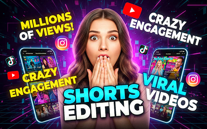 do professional video edit, youtube and tiktok video editing