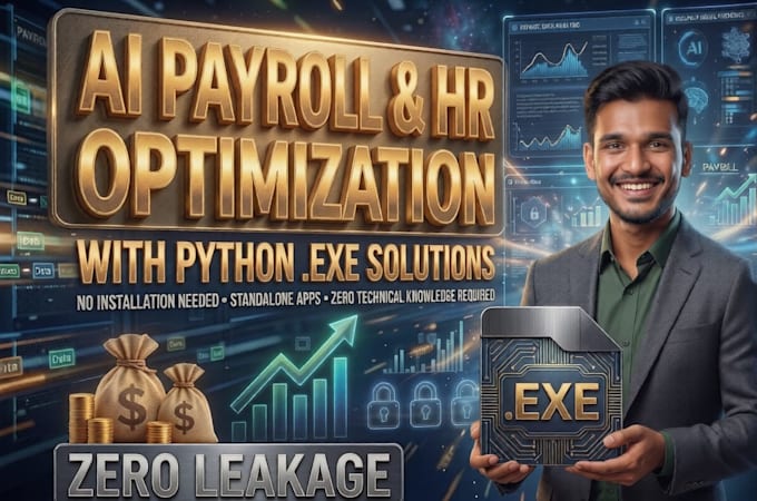 build a custom python desktop app for ai payroll and business automation