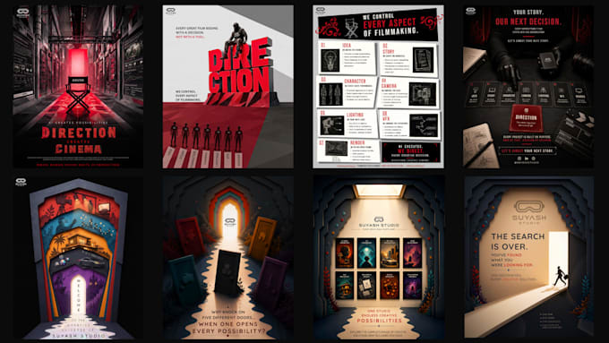 design premium social media posts and creative ad graphics