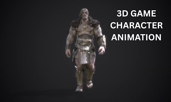 do 3d game character animation video, cartoon rigging modeling unreal engine fbx