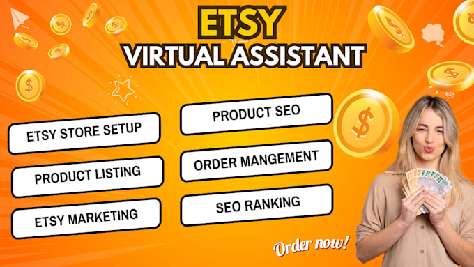 your etsy virtual assistant, etsy store manager
