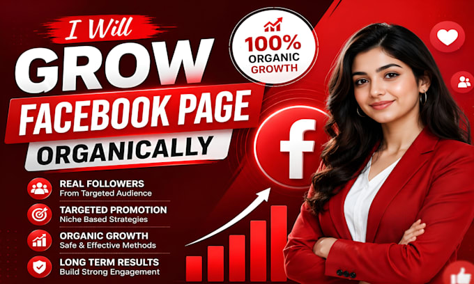 promote and grow your facebook page to get organic and active followers