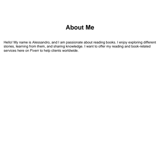 a service of beta reading