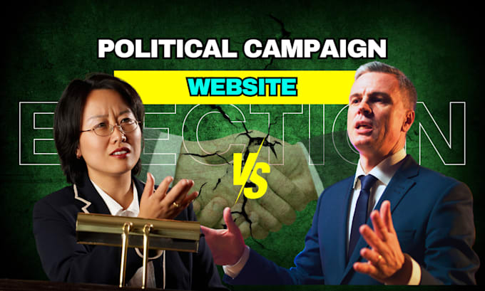 create political website, election campaign website