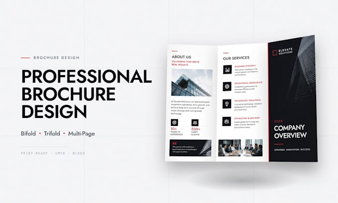 design a professional brochure for your business