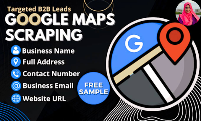 Scrape data from google maps and research leads for you by Mafruha5530 ...
