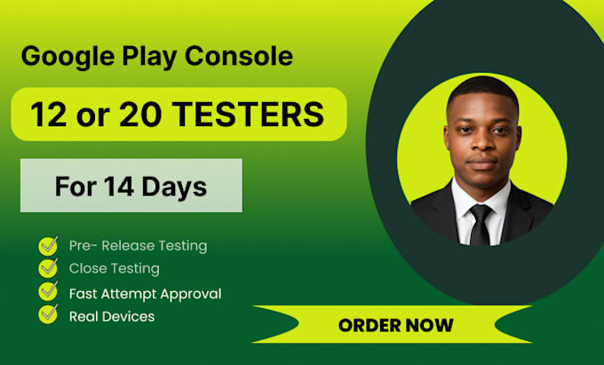 12 testers 20 testers for 14 days closed testing google play console 12 testers