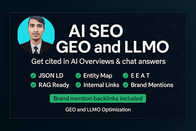 optimize your site for ai SEO GEO and llmo