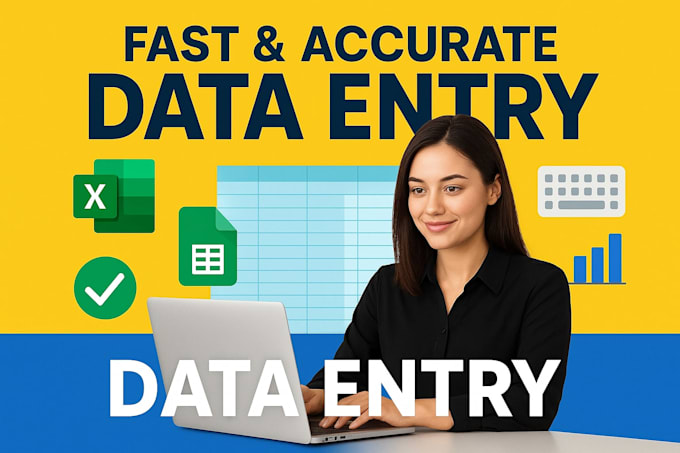 be your data entry specialist
