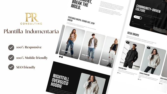 plantillas wordpress de indumentaria