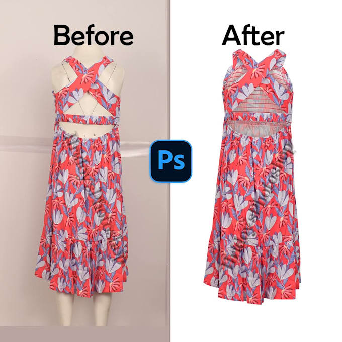 do ghost mannequin neck joint and photo retouching