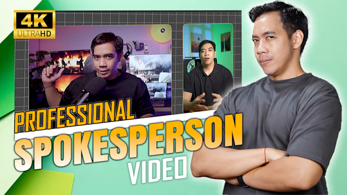do a professional spokesperson services