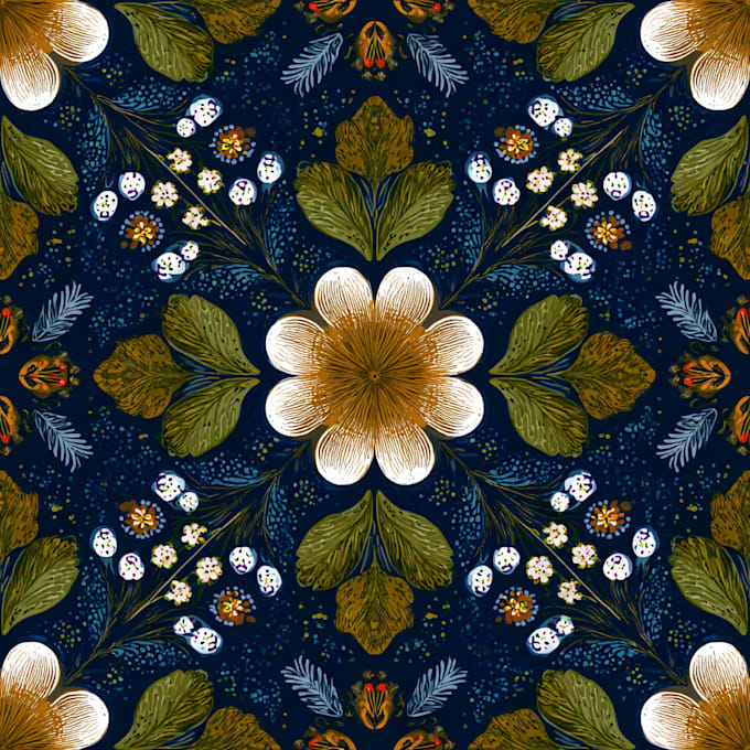design unique seamless pattern for textile fabric prints