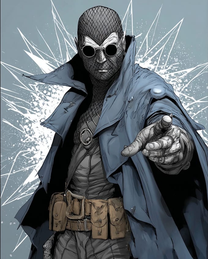 design characters and comic books