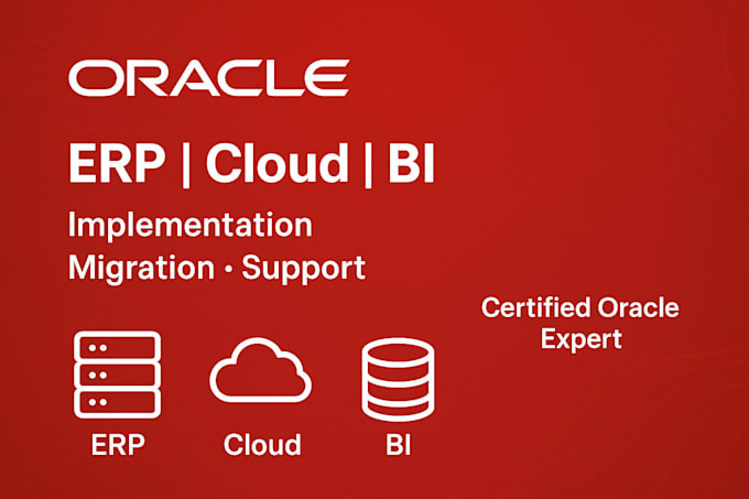 implement and manage oracle erp, cloud and bi solutions