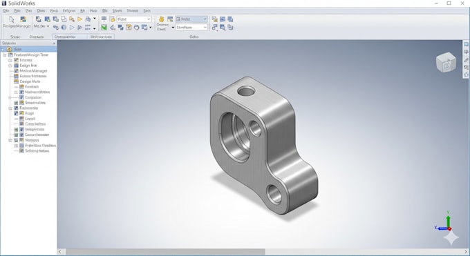 create solidworks 3d models, parts, assemblies and animations