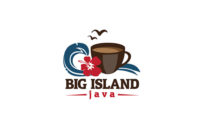 design surprising particular logo for big island java