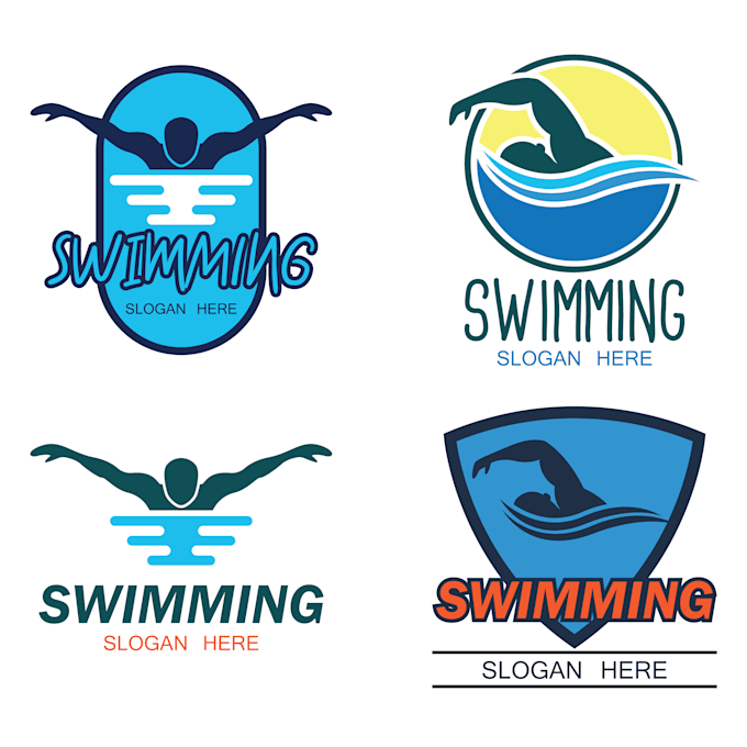 transforming your brand vision into a swimming pool logo
