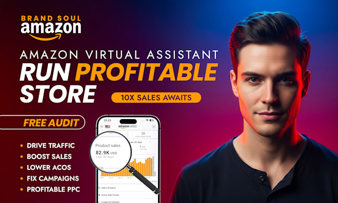 be your amazon fba virtual assistant and PPC expert