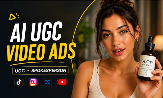 create ai ugc ads and spokesperson videos