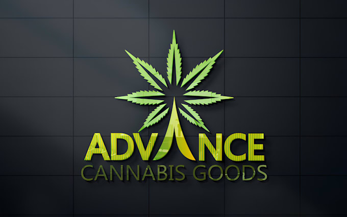 create creative marijuana, cbd, cannabis, and vape logo design