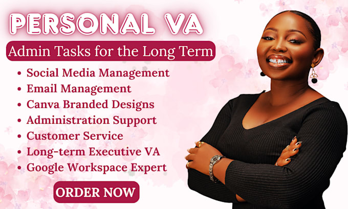 be your personal virtual assistant and executive VA for long term