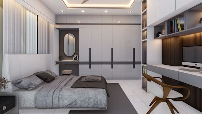 do interior design making 3d and renders