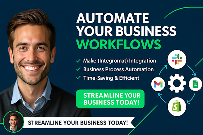 streamline, automate your business workflows with makecom, integromat