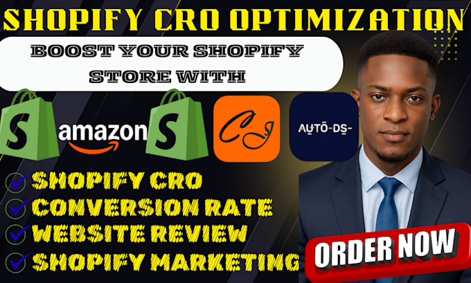 be your cro expert, shopify cro, shopify audit,  cro audit