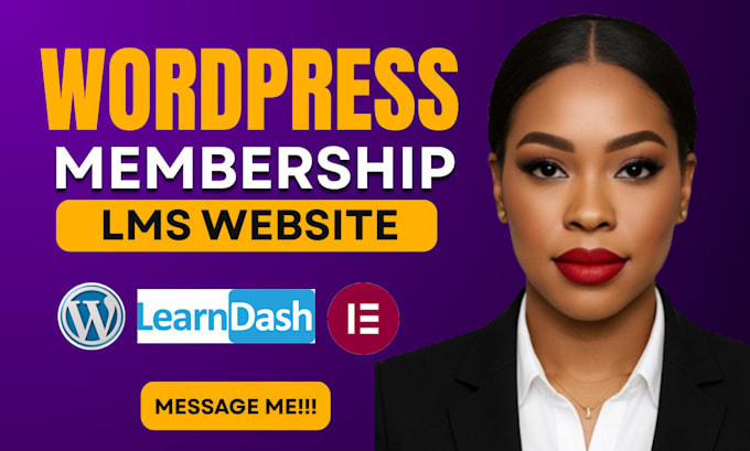 create wordpress membership website, setup memberpress learndash lms website