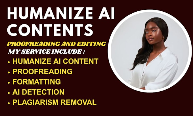 manually rewrite, humanize ai content, edit books, and proofread any document