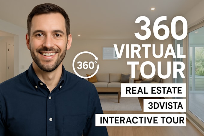 design 360 virtual tour, real estate 3dvista interactive tour and 360 tour