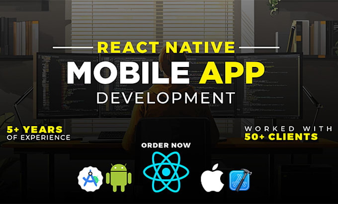 do react native mobile app development, ios, android
