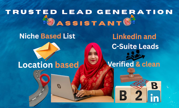 do verified b2b,email list and targeted niche lead generation