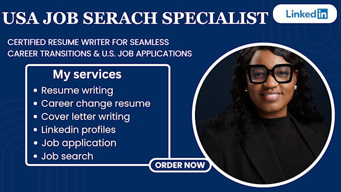 resume writting and linkdin and apply job for you