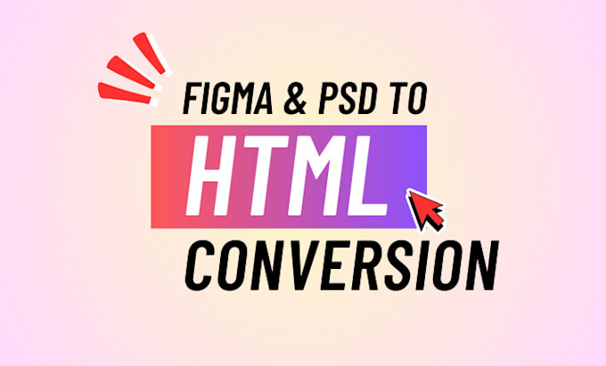 convert PSD to HTML and PDF to HTML