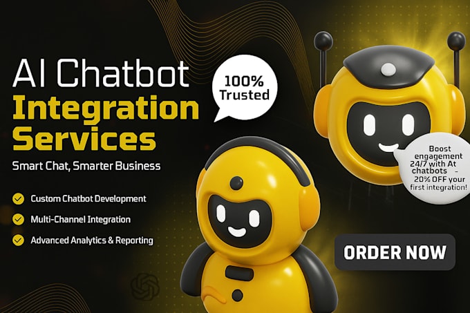 create a custom ai chatbot with API integration and automation