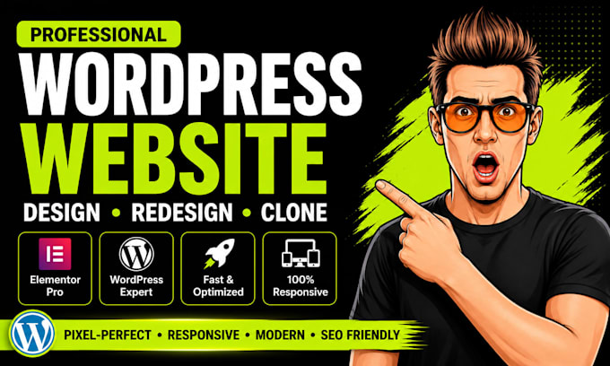 copy, clone, redesign, or duplicate your wordpress website using elementor pro
