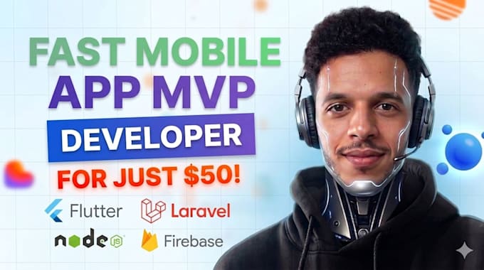 build flutter flutterflow mobile app mvp in 3 to 5 days