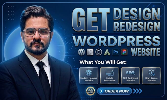 design, redesign, revamp, clone wordpress website, business website development