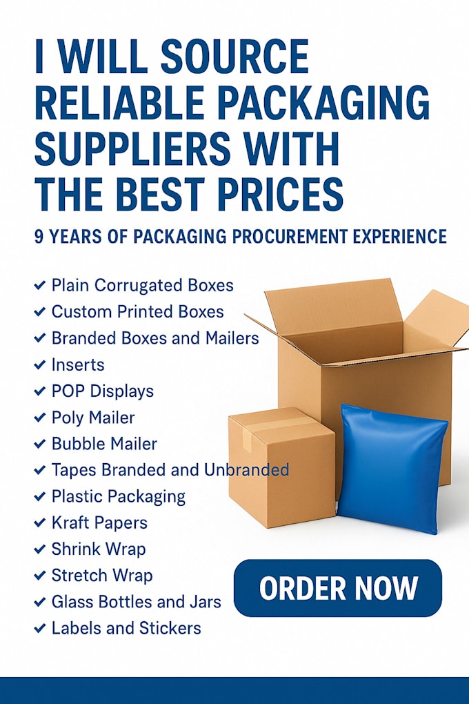source reliable packaging suppliers with the best prices