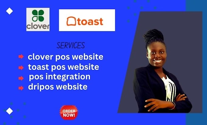 setup customize toast, square pos clover pos and dripos pos
