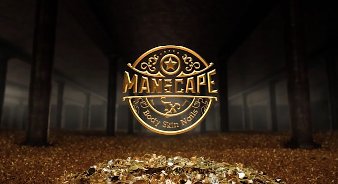 create 3d logo animations or youtube intro video