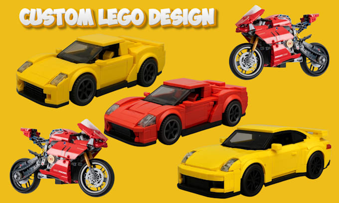 design lego car technic car model fxml part list instruction 3d lego model