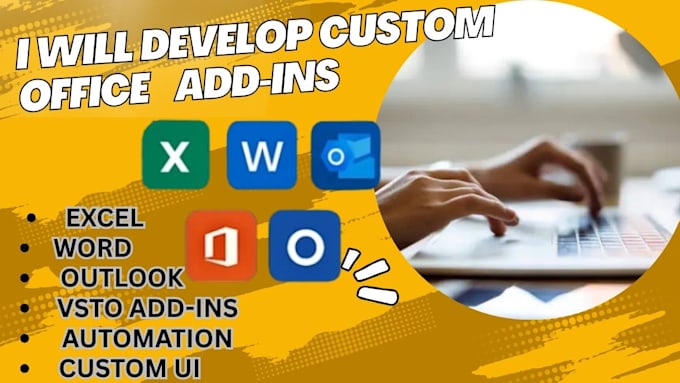 automate outlook plugin task , vsto addin, data entry, excel, macros desktop app