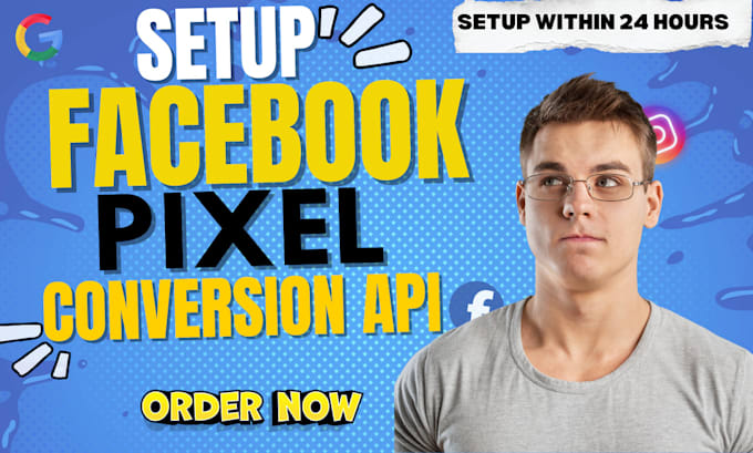 setup facebook pixel, conversion API, domain verify