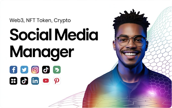 be your crypto token web3 nft social media manager and crypto content creator