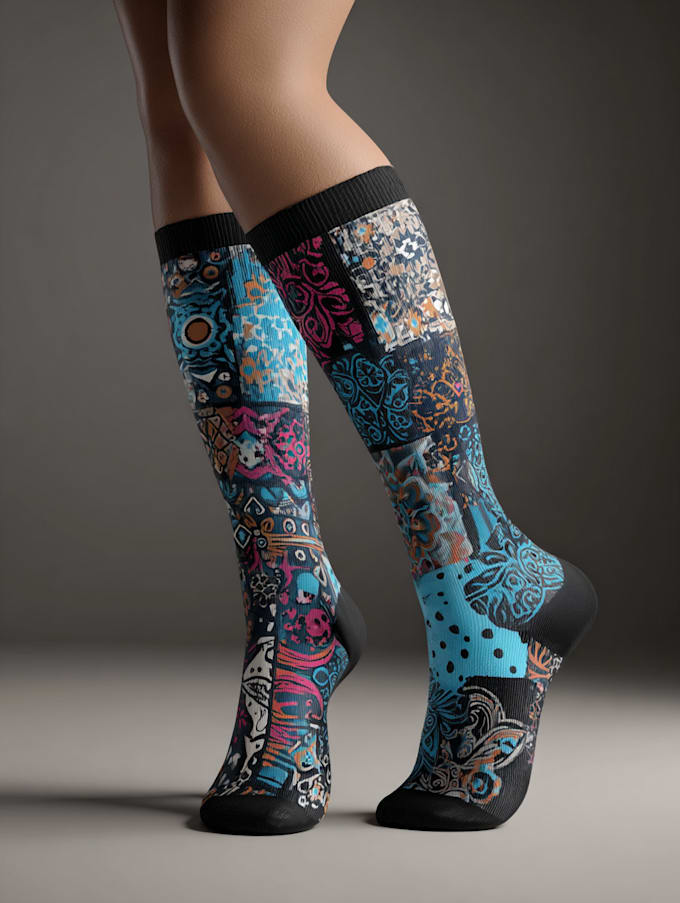 design crew socks, knighted socks for you