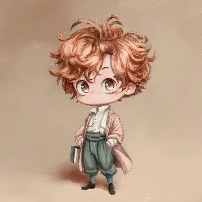 draw cute chibi avatars for games or social media