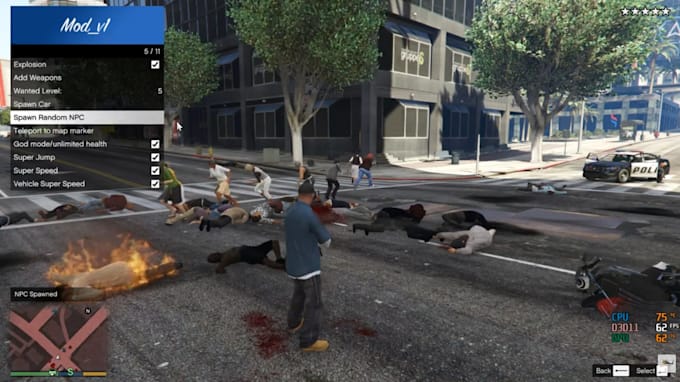 create custom gta v script mods and mod menus